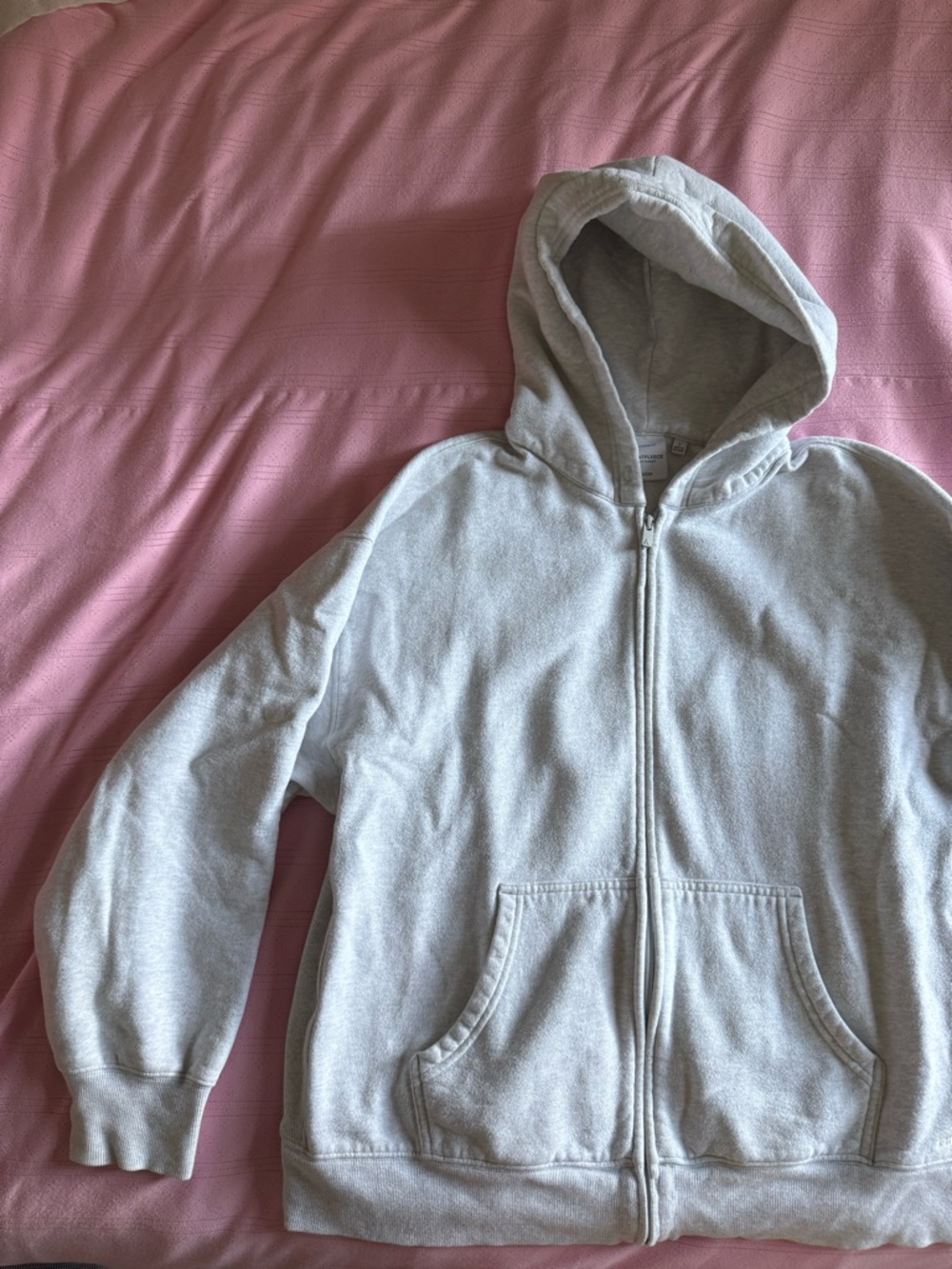 Aritzia Boyfriend Zip Hoodie